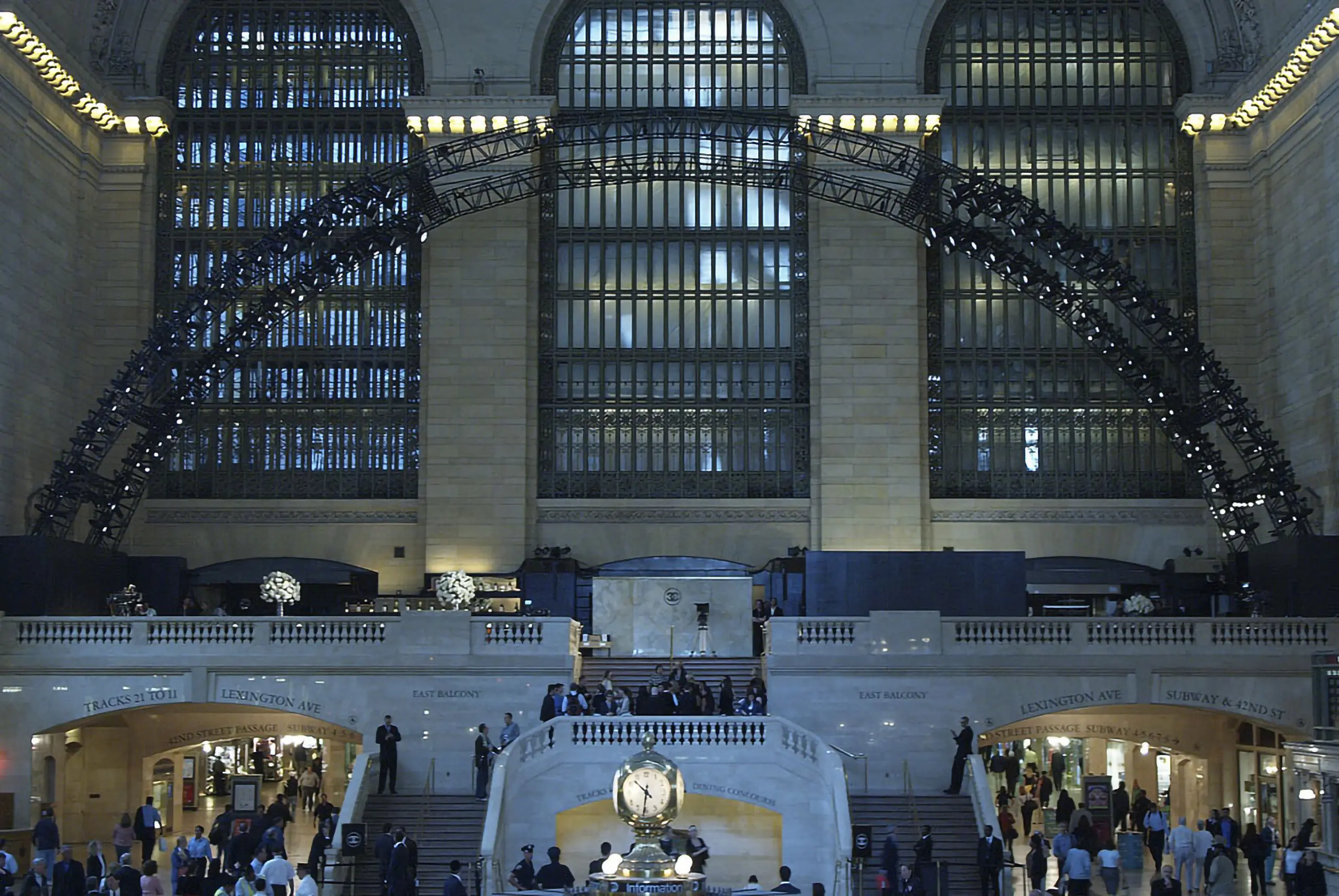 Lighting of New York Grand Central 2007