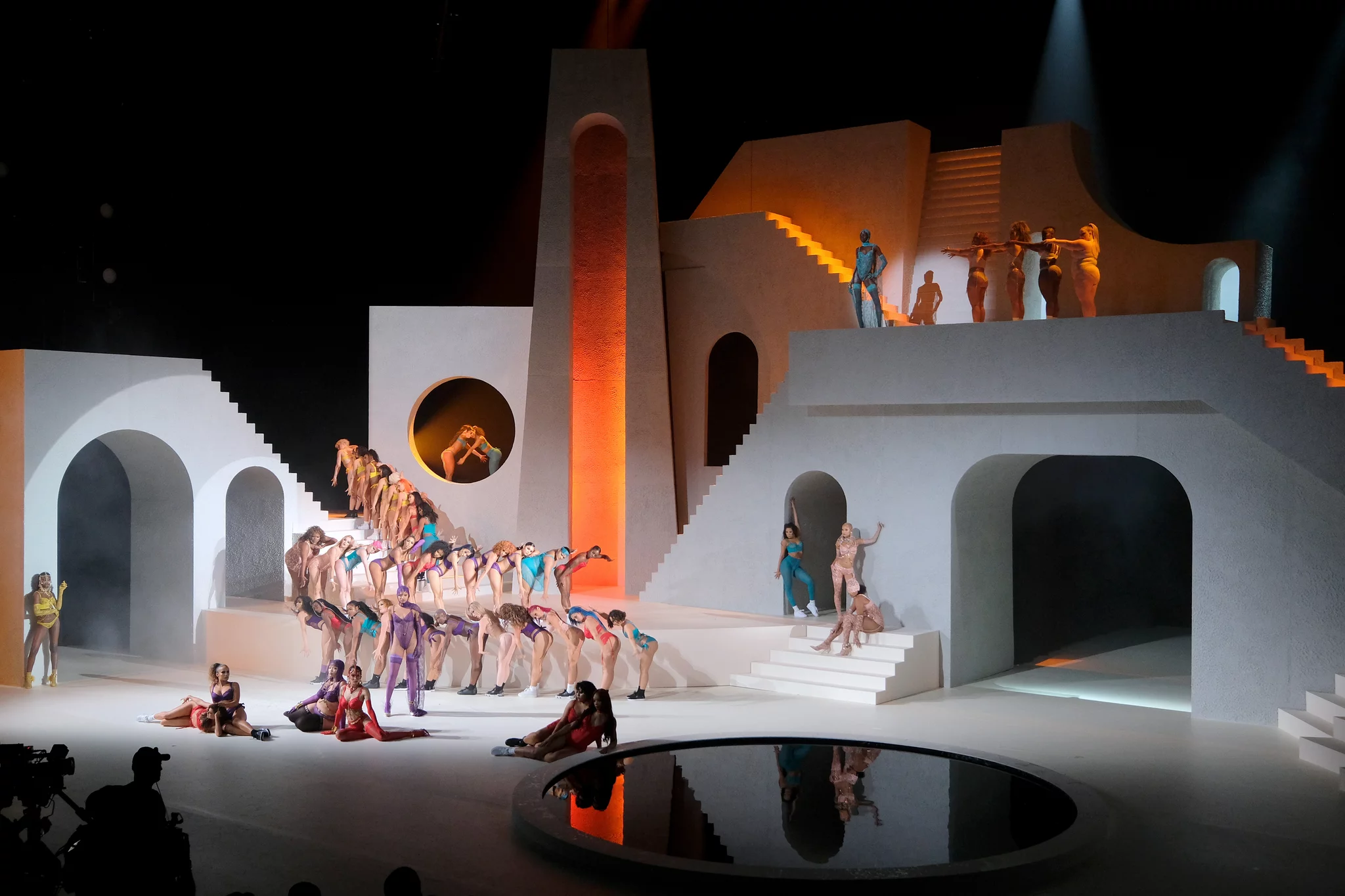 Partial image of set for Savage x Fenty Spring 2020 Ready-to-Wear