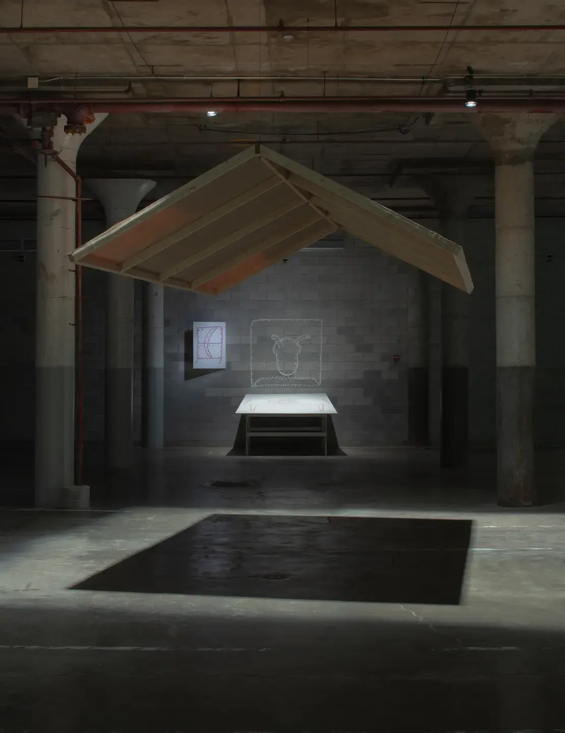 Roof, Joan Jonas Installation at DIA Beacon