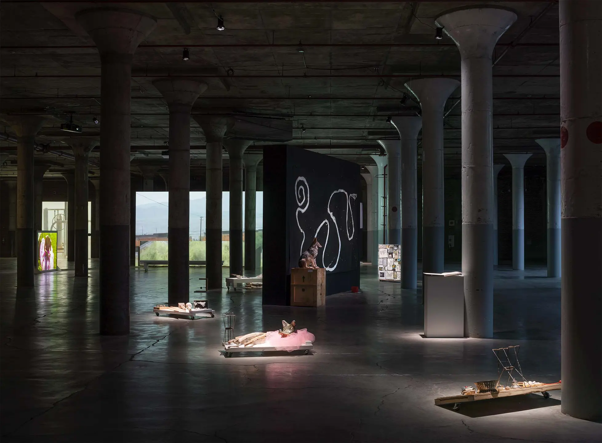 Joan Jonas Installation at DIA Beacon