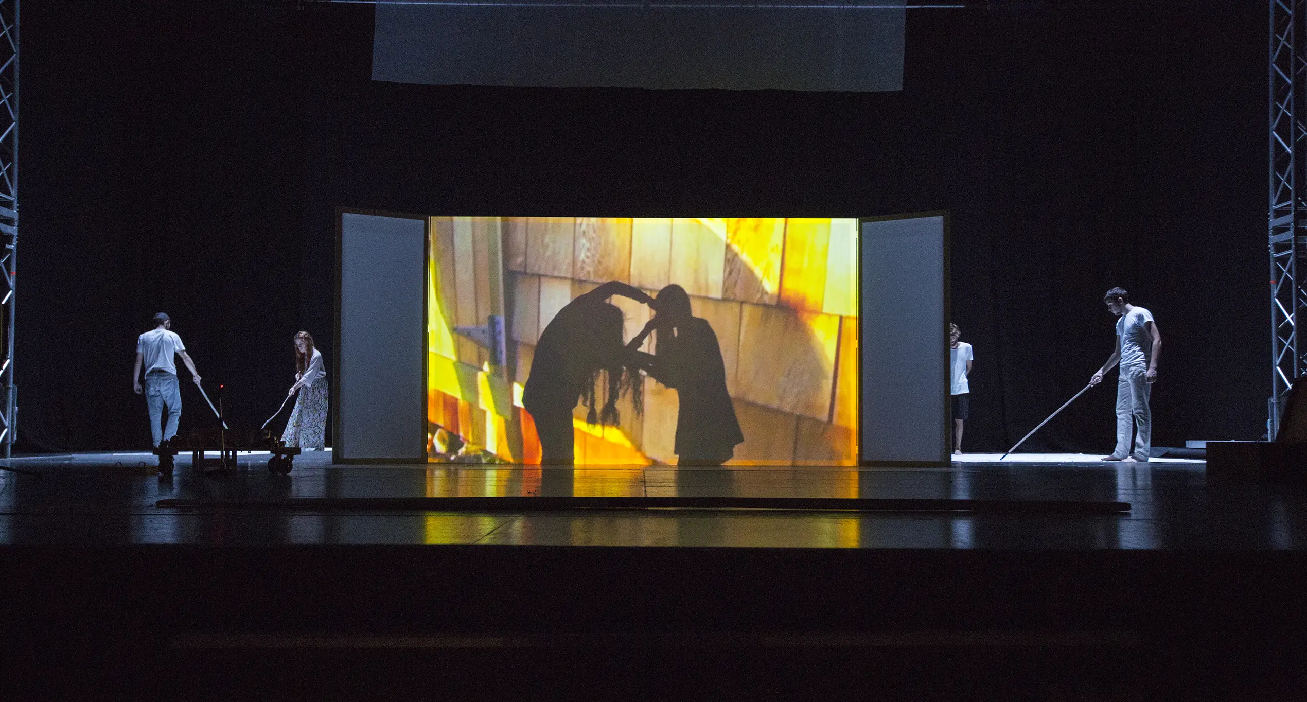 Performance of Joan Jonas They Come To Us Without A Word II